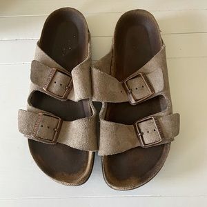Arizona Birkenstock Taupe Sandal